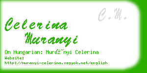 celerina muranyi business card